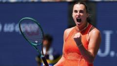 Sabalenka's Quest for Unprecedented Flushing Meadows Dynasty Takes Flight Against Stubborn Osorio