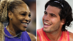 Legendary Champion Joins Forces With Rising Star: Williams and Alcaraz's Historic Mixed Doubles Partnership at Flushing Meadows