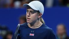 Kartal's Triumphant Comeback: British Star Reclaims WTA Court Following Extended Injury Layoff