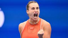 Sabalenka Extends Dominance at Flushing Meadows, Joins Serena's Elite Company with Quarter-Final Run