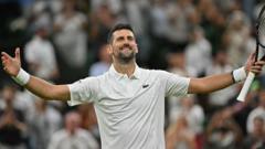 Djokovic Advances at Wimbledon With Grueling Victory, Eyes Historic 25th Major
