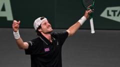 Britain's Samuel Stunned by His Own Success in Davis Cup Qualifier Against Ecuador
