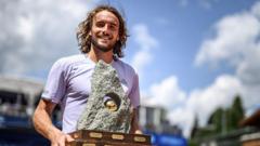 Tsitsipas Ends Trophy Drought with Swiss Open Triumph Over Collignon