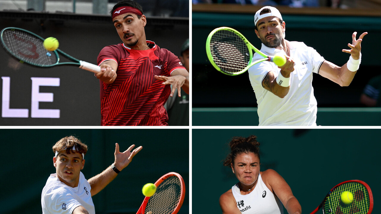 Wimbledon, l'Italia non si ferma: quattro azzurri volano avanti, Berrettini trascina il movimento
