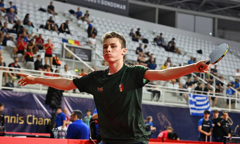 Il fenomeno siciliano conquista l'Europa: Faso re del tennistavolo continentale a soli 15 anni