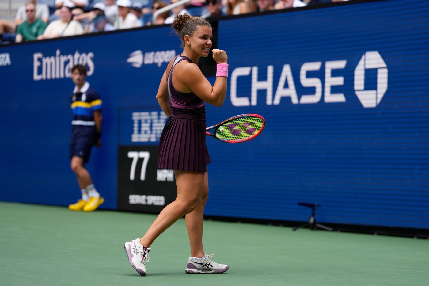 US Open 2026: Cirstea allunga, Paolini sotto nel secondo set