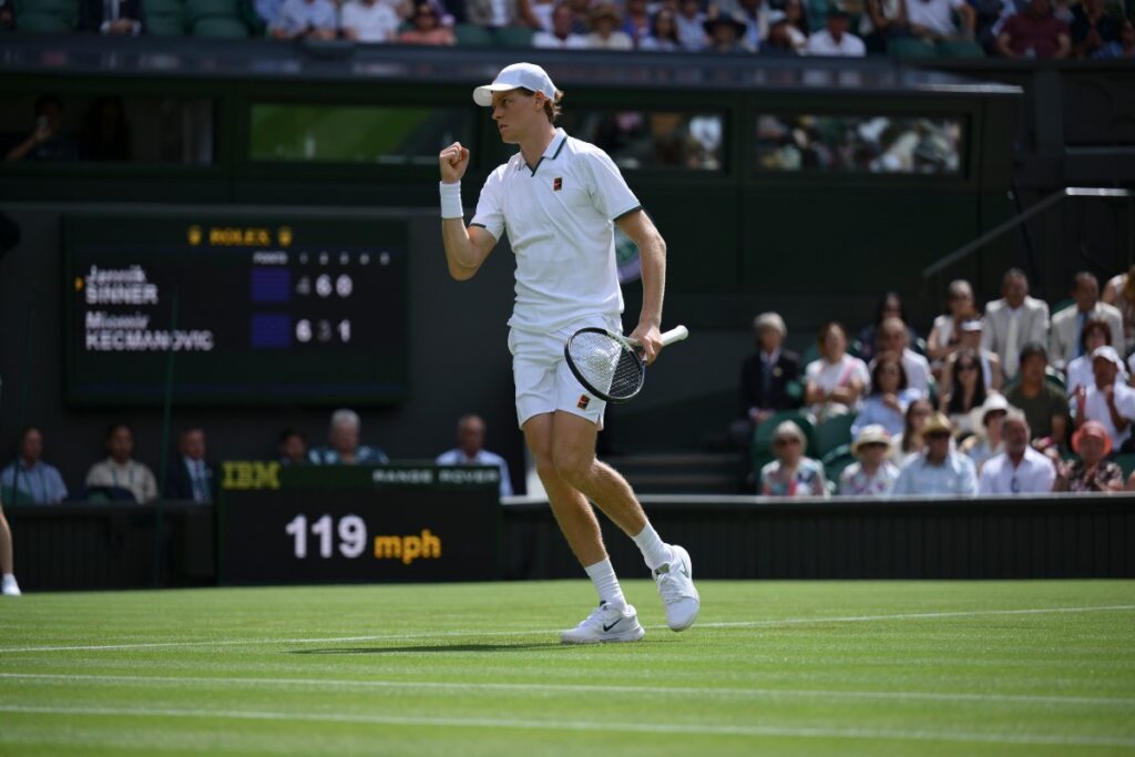 Tre giorni di Wimbledon: Sinner inaugura, Djokovic-Tsitsipas finale