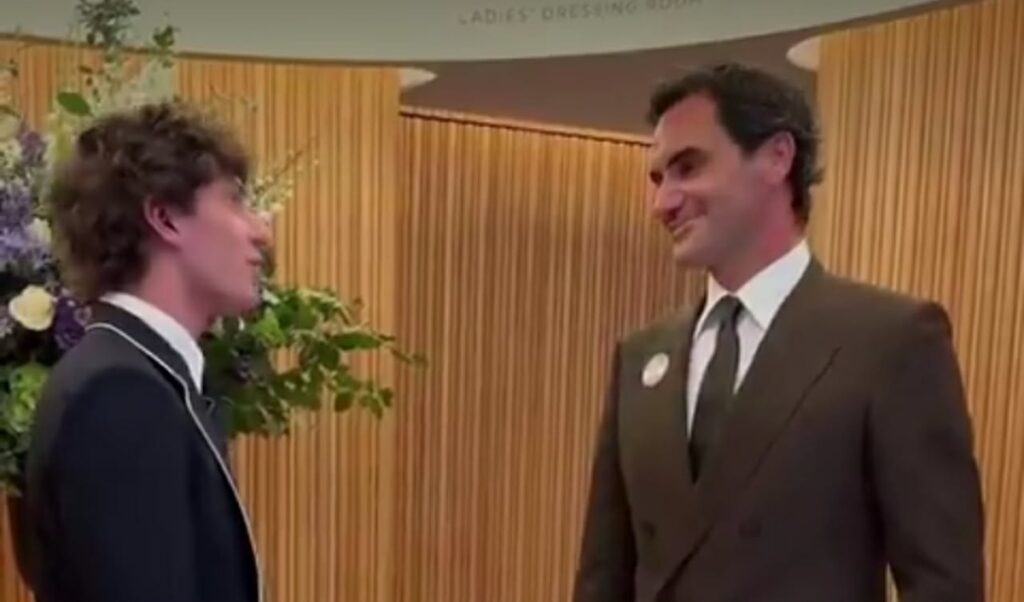 Quando il campione del mondo incontra la leggenda: il consiglio che Federer ha regalato ad Antonelli a Wimbledon