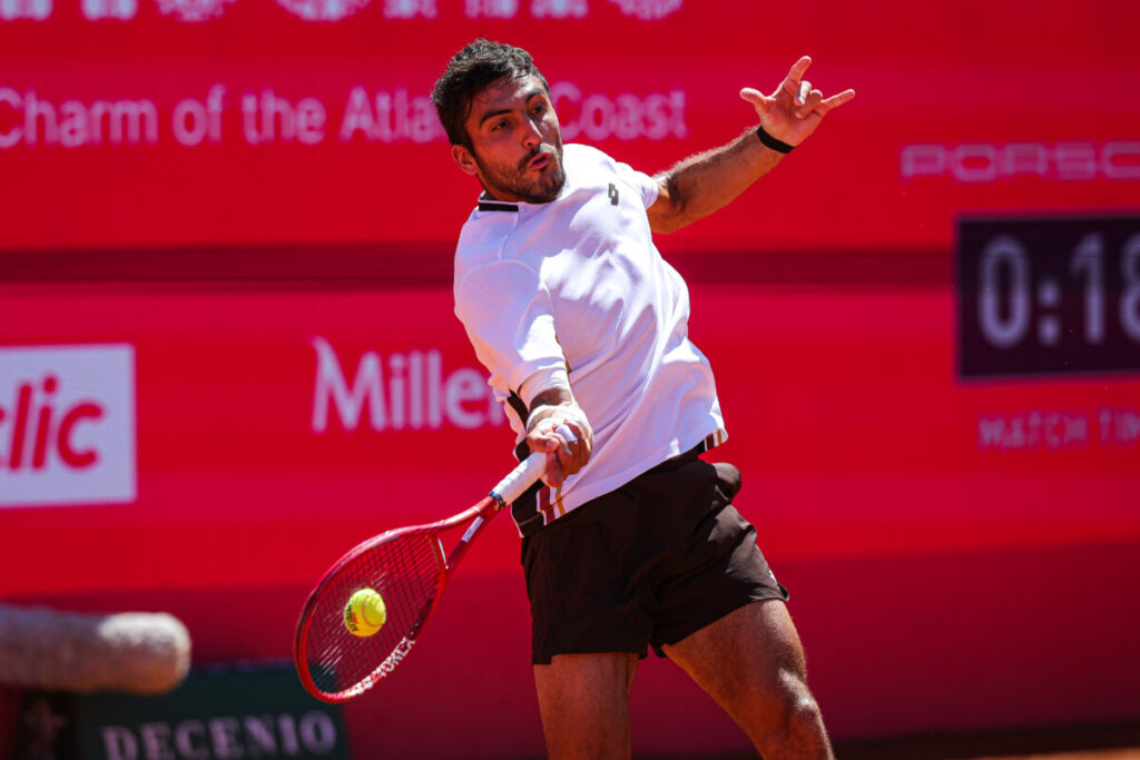 Burruchaga Jr. esulta a Estoril: «Le mie imprese nel tennis superano persino la gloria mondiale del papà»
