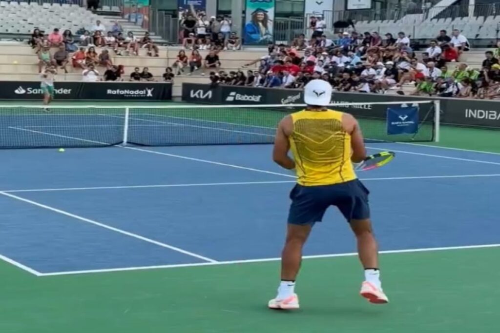 Nadal accende gli allenamenti: la leggenda spagnola si prepara all'esibizione storica