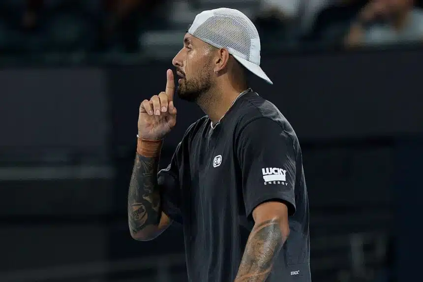 La sospensione che scuote il tennis: Kyrgios verso il ritiro temporaneo dopo il controllo antidoping